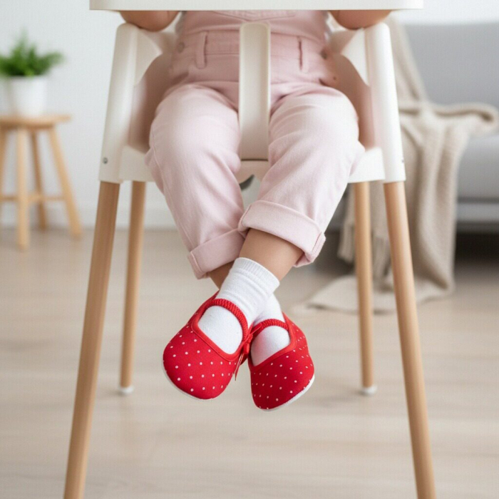 Pantofi casual primii pasi Y152rosu [5]