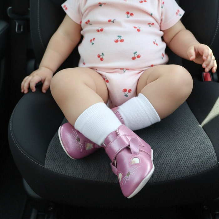 Pantofi casual primii pasi Y129roz [7]