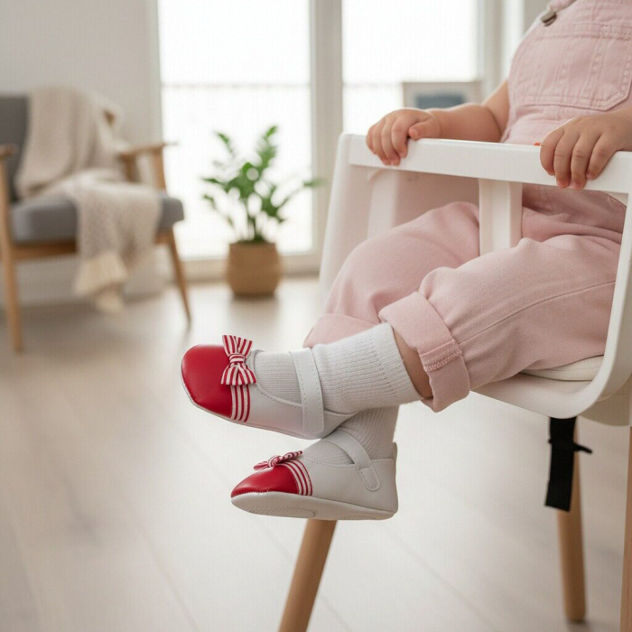 Pantofi casual primii pasi Y150rosu [5]