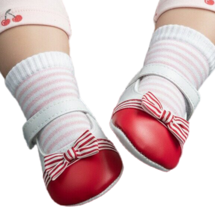 Pantofi casual primii pasi Y150rosu [7]