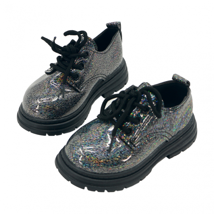 Pantofi casual XA-124negru [6]
