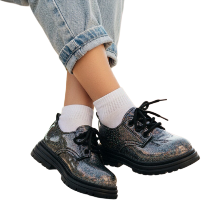 Pantofi casual XA-124negru [8]