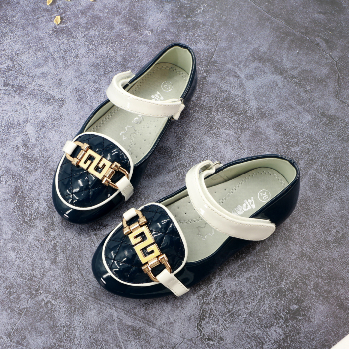 Pantofi cu aplicatii decorative M295bleumarin [3]