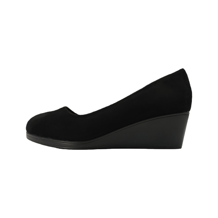 Pantofi cu platforma C-91negru [6]