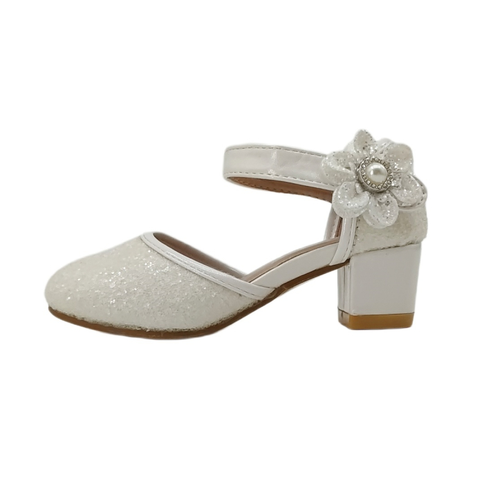 Pantofi cu toc A2216alb [6]