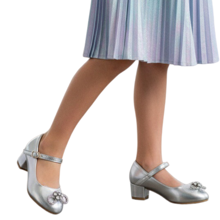 Pantofi cu toc G6111.6211argintiu [2]