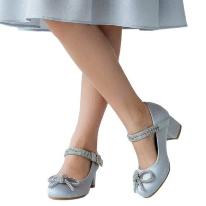 Pantofi cu toc G6112.6212argintiu [2]