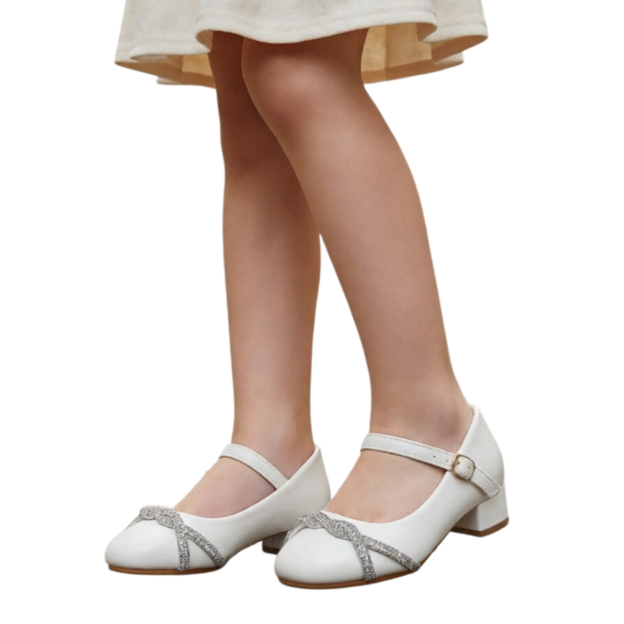 Pantofi cu toc G6120.6220alb [2]