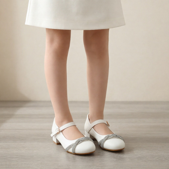 Pantofi cu toc G6120.6220alb [5]