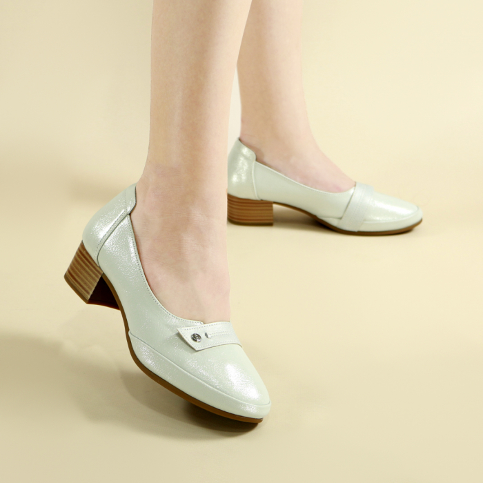 Pantofi cu toc PL-296argintiu [2]