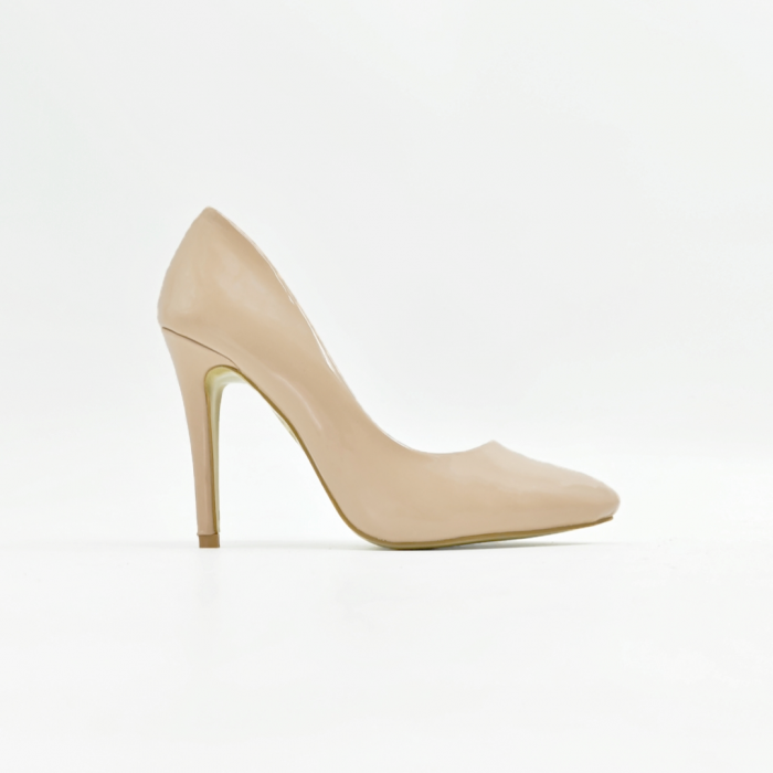 Pantofi eleganti cu toc 10023nude [2]