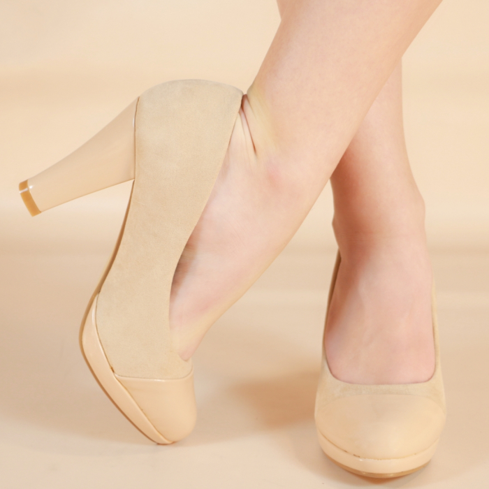 Pantofi eleganti cu toc 99101 [3]