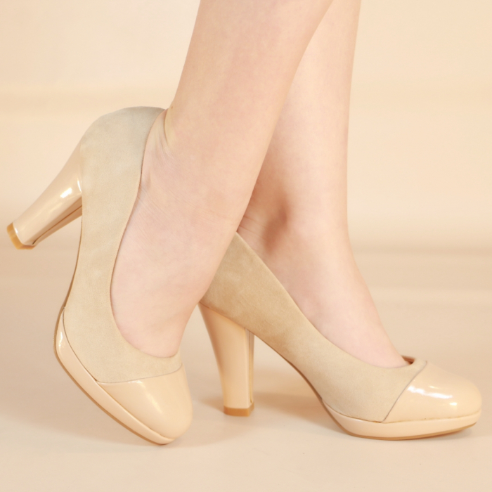 Pantofi eleganti cu toc 99101 [5]