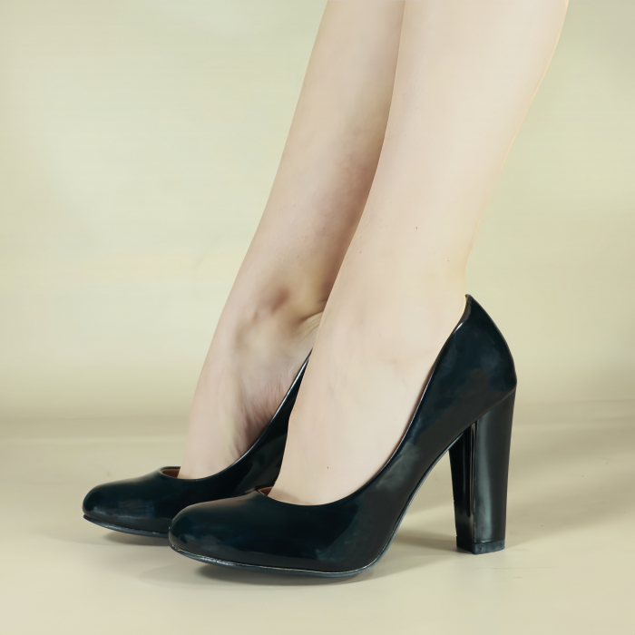 Pantofi eleganti cu toc 10025 [5]