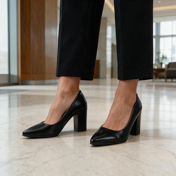 Pantofi eleganti cu toc 920-21BB [2]