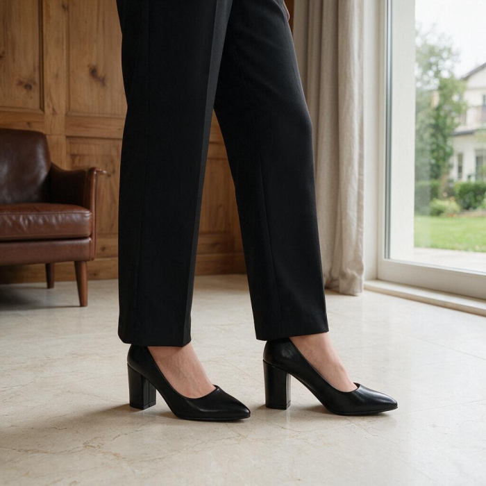 Pantofi eleganti cu toc 920-21BB [7]