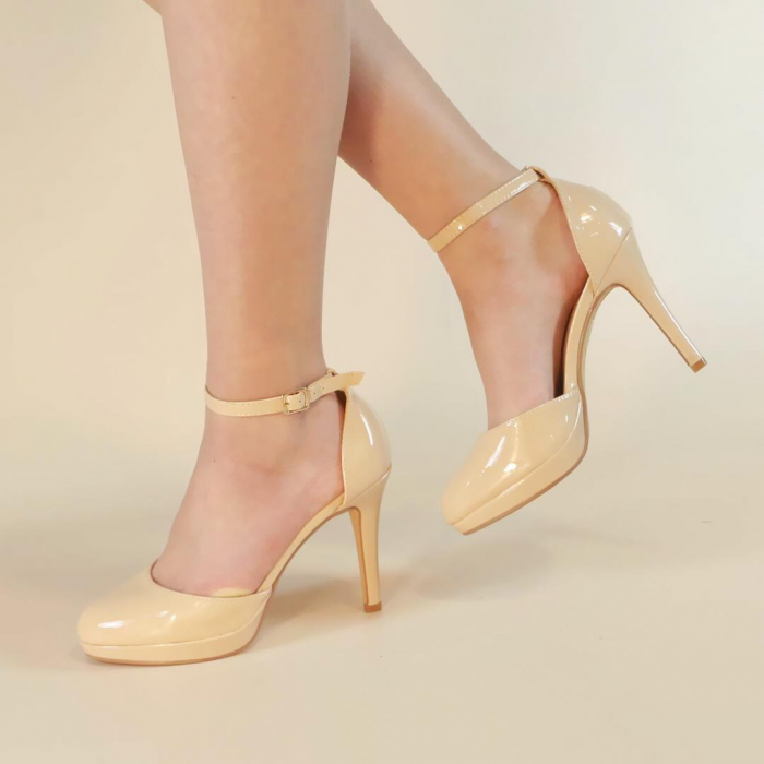 Pantofi eleganti cu toc 920-80Aroz [5]