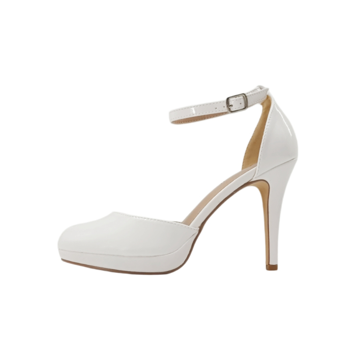 Pantofi eleganti cu toc 920-80Aalb [2]