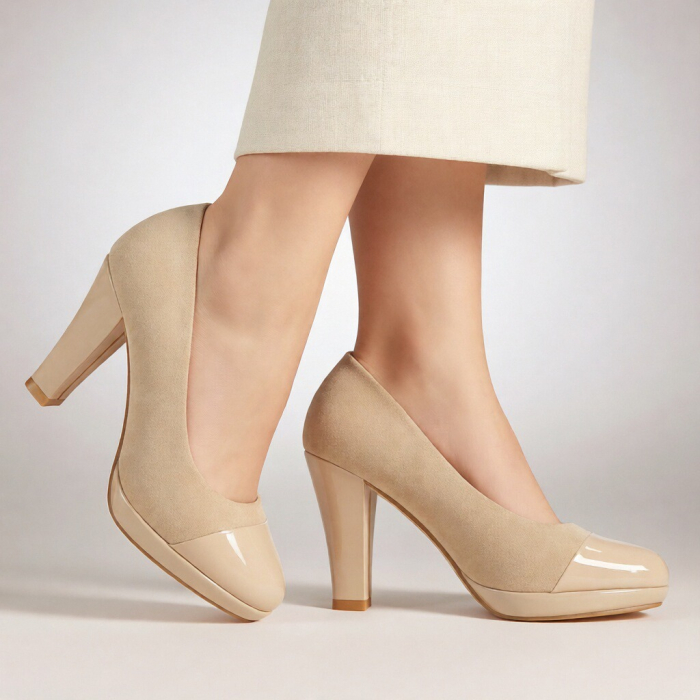 Pantofi eleganti cu toc 99101 [5]