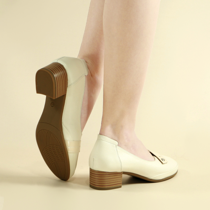 Pantofi cu toc PL-296bej [3]