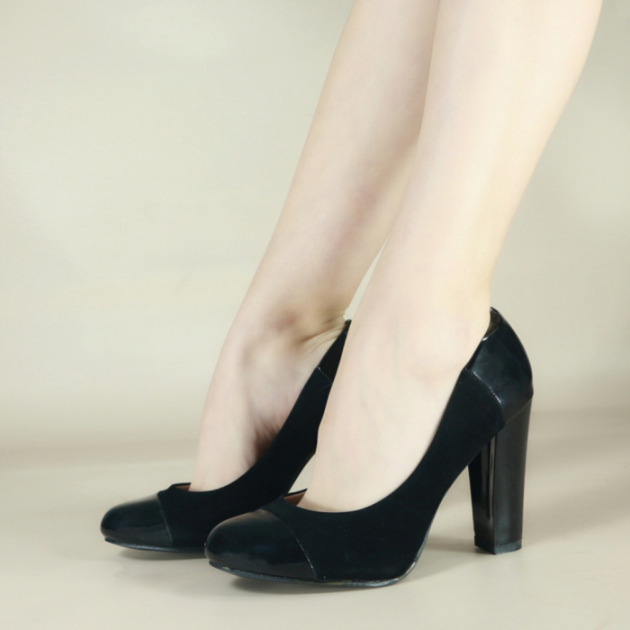 Pantofi eleganti cu toc 10025A [6]