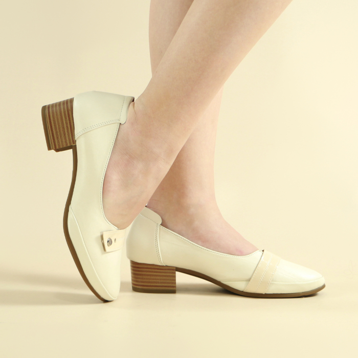 Pantofi cu toc PL-296bej [6]