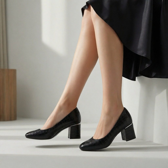 Pantofi eleganti cu toc C-104 [8]