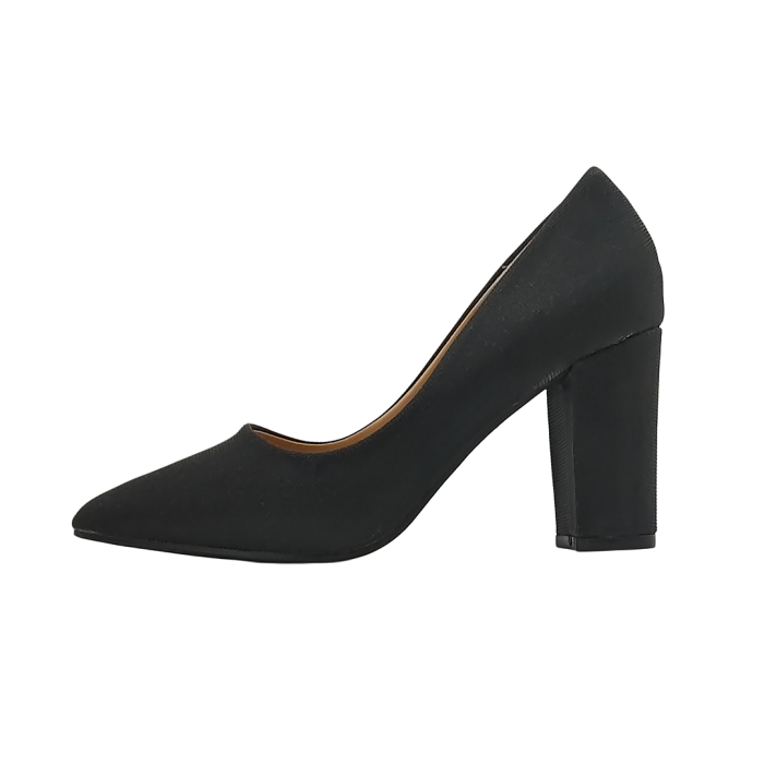 Pantofi eleganti cu toc 920-81BBnegru [4]