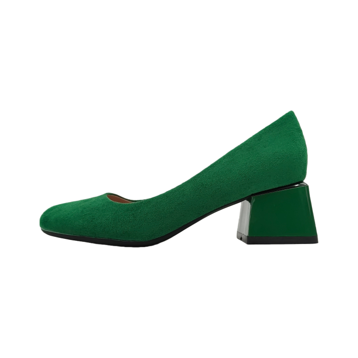 Pantofi eleganti cu toc C-153verde [2]