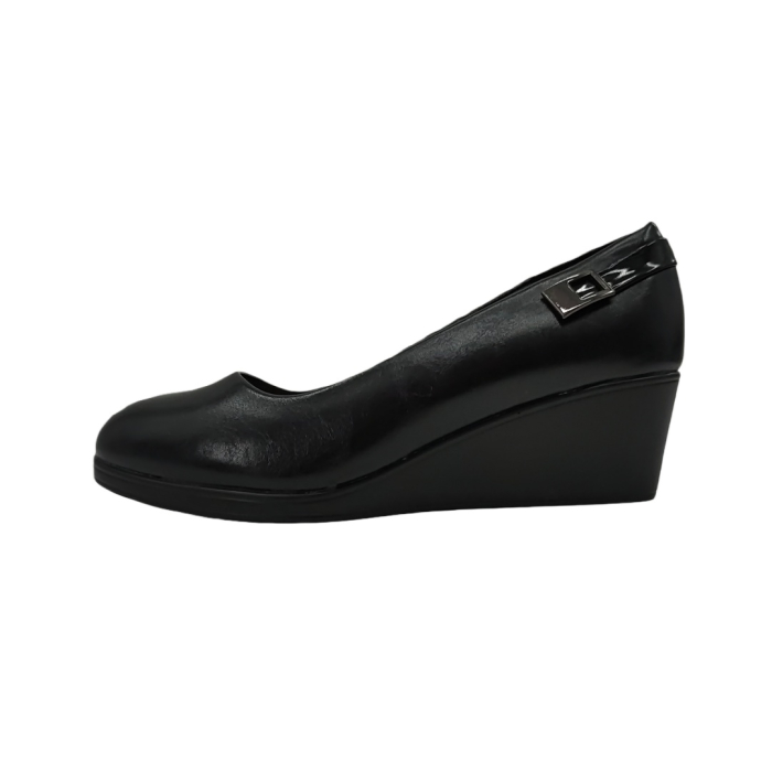 Pantofi cu platforma C-120negru [3]