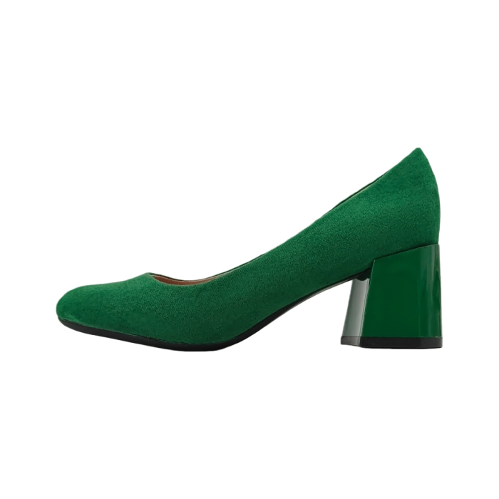 Pantofi eleganti cu toc C-156verde [3]