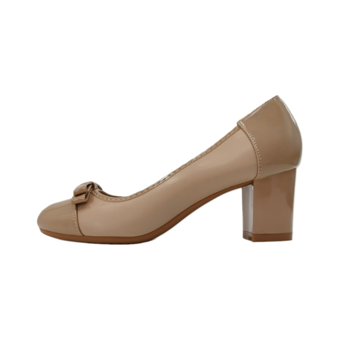 Pantofi eleganti cu toc C-97apricot [3]