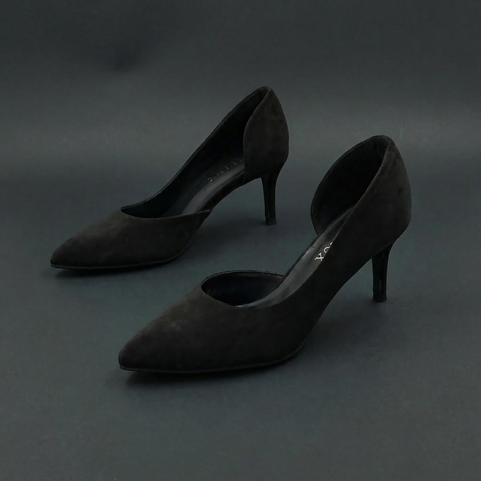 Pantofi eleganti cu toc FX-9negru [10]