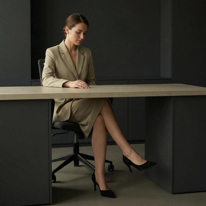 Pantofi eleganti cu toc FX-9negru [12]