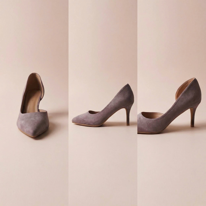 Pantofi eleganti cu toc FX-9mov [6]