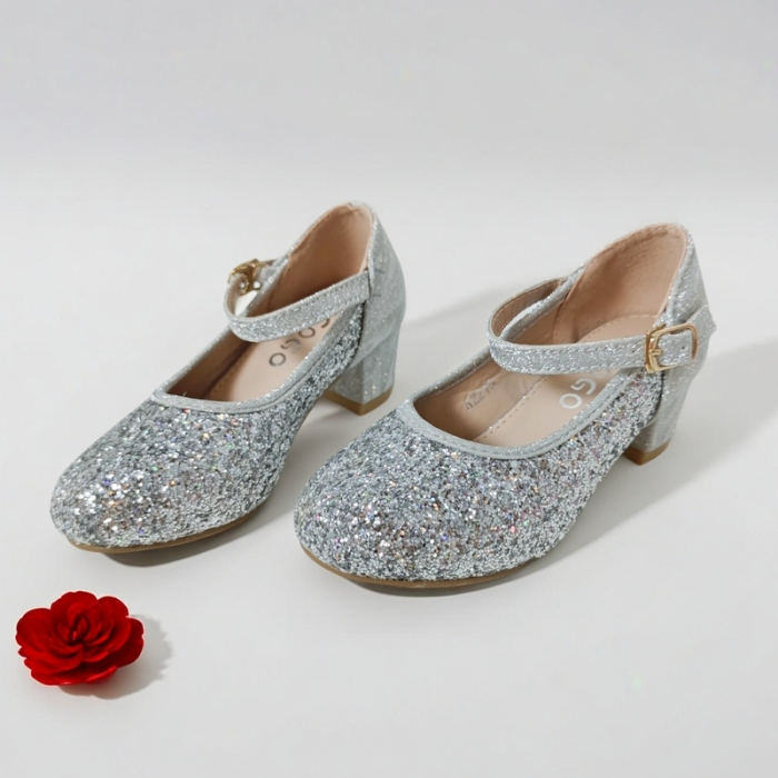 Pantofi eleganti cu toc A2215argintiu [8]