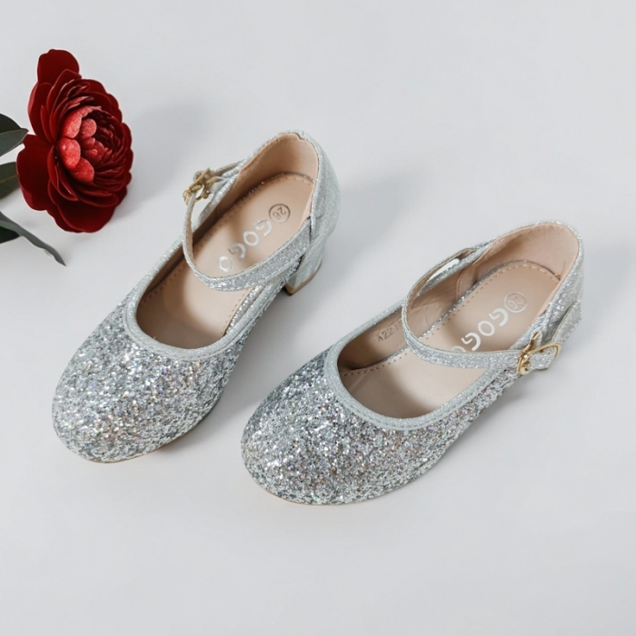 Pantofi eleganti cu toc A2215argintiu [7]