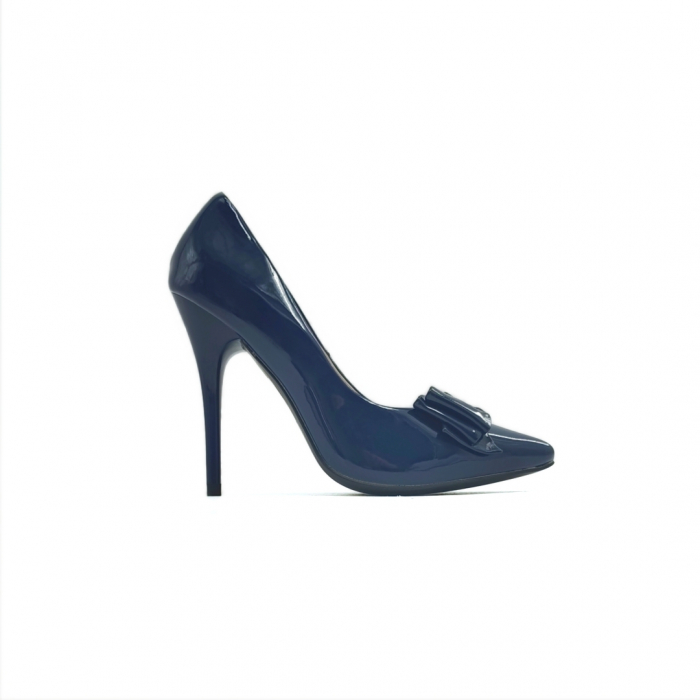 Pantofi eleganti cu toc stiletto 55131bleumarin [2]