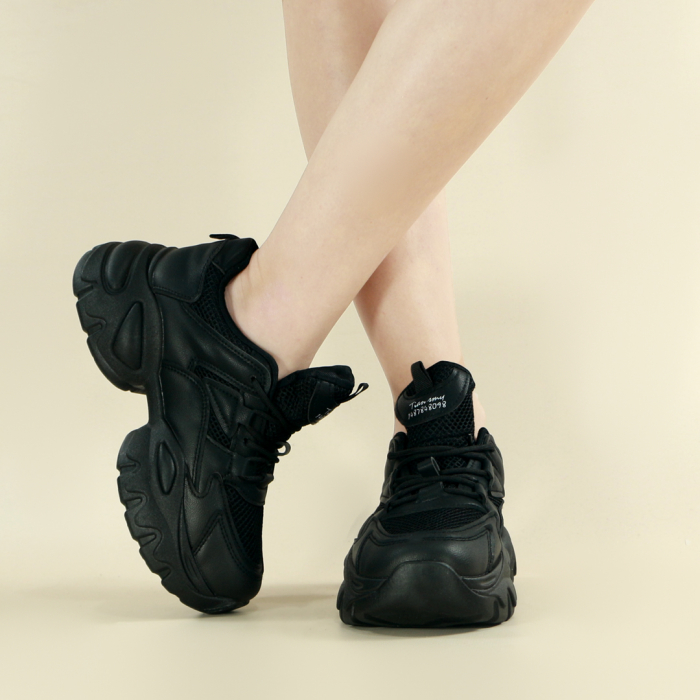 Pantofi sport W33-3negru [4]