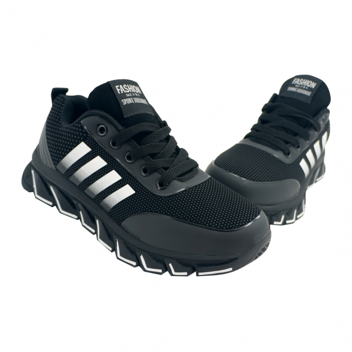 Pantofi sport A0915negru/alb [6]