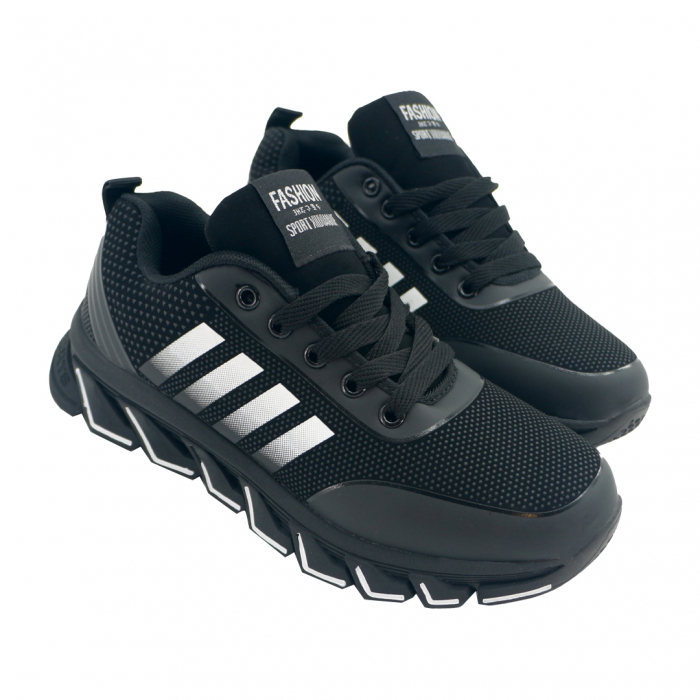 Pantofi sport A0915negru/alb [3]