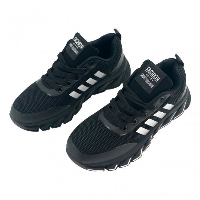 Pantofi sport A0915negru/alb [2]