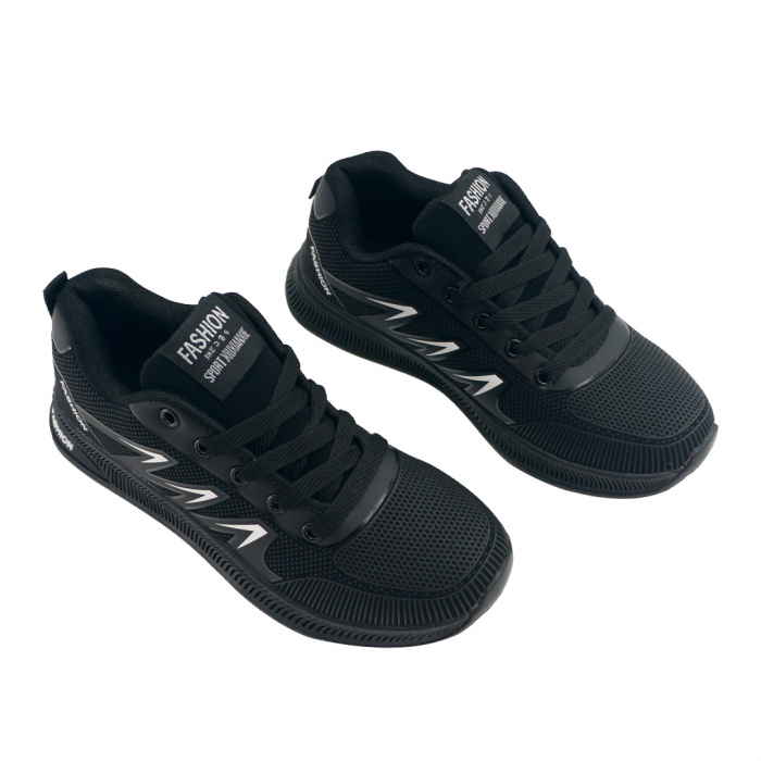 Pantofi sport A0916negru/alb [2]