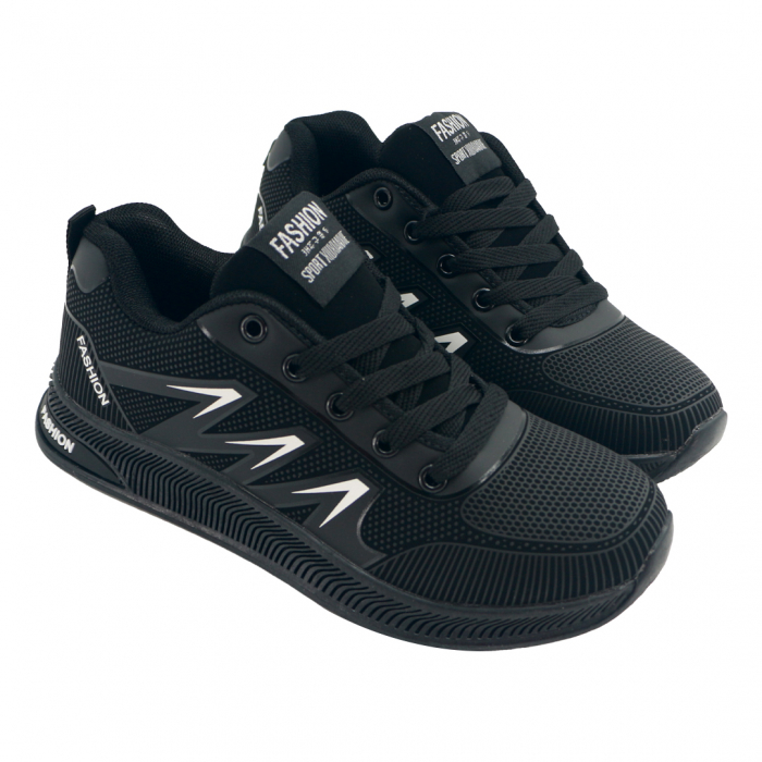 Pantofi sport A0916negru/alb [3]