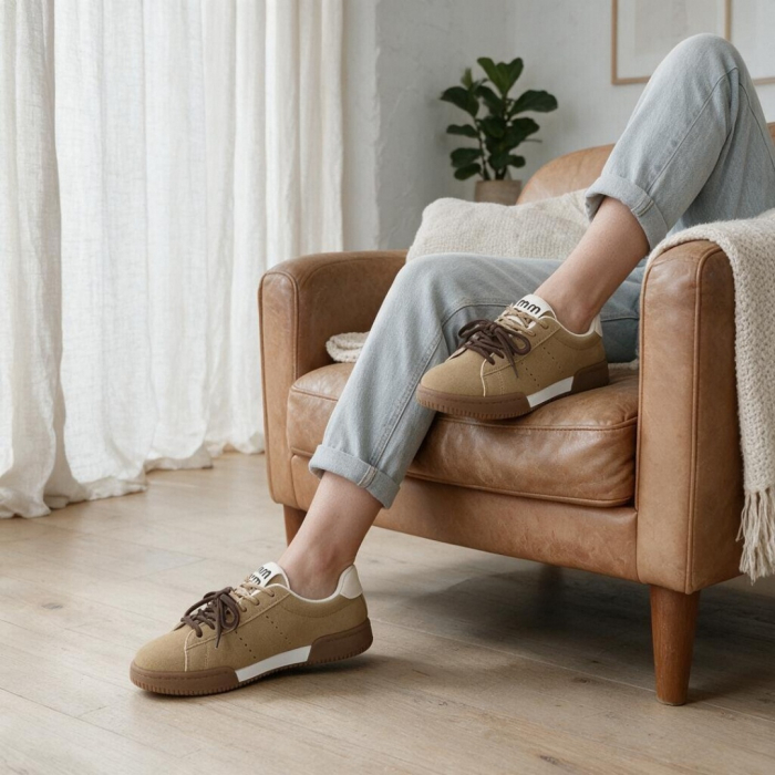 Pantofi sport B25-2515camel [6]