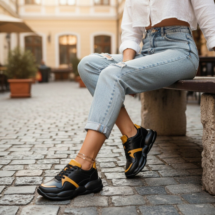 Pantofi sport BG-328galben [2]