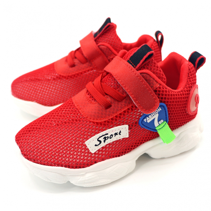 Pantofi sport cu plasa NC106rosu [1]
