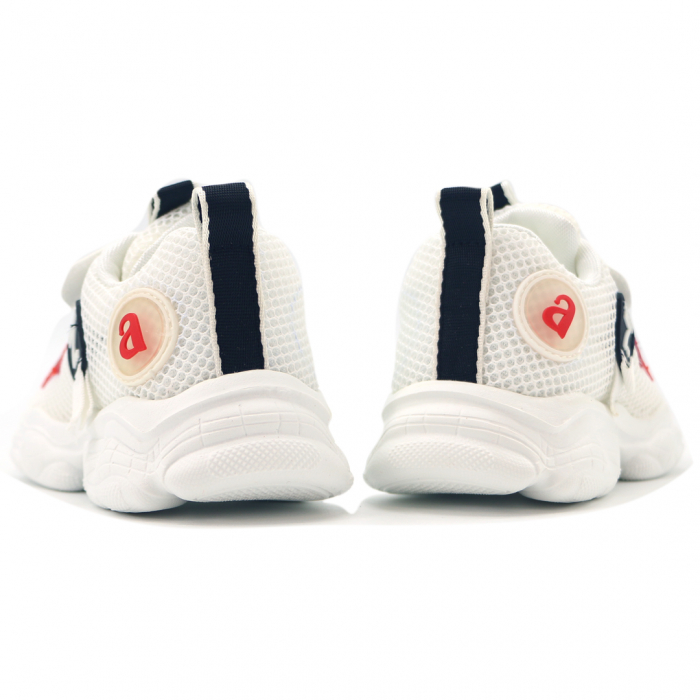 Pantofi sport cu plasa NC106alb [2]