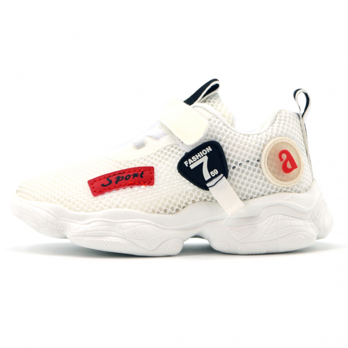 Pantofi sport cu plasa NC106alb [3]