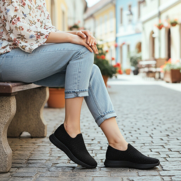 Pantofi sport HQ-1029-158negru [5]